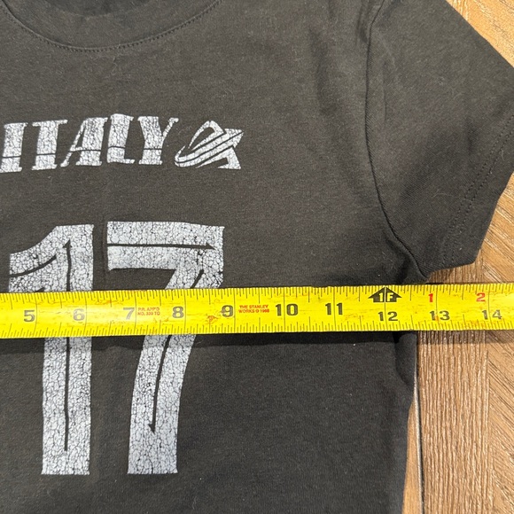 Forever 21 Black Italy 17 Womens Tee - Picture 7 of 9